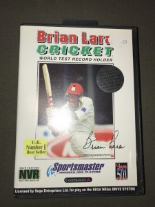 sega megadrive game Brian lara cricket (boxed & complete)