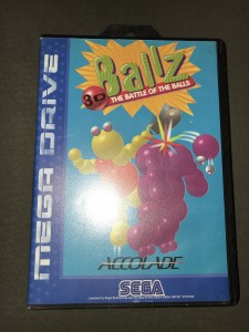 sega megadrive game Ballz (boxed & complete)