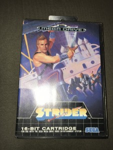 sega megadrive game Strider (boxed & complete)