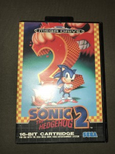 sega megadrive game Sonic 2 (boxed & complete)