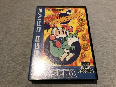 Sega megadrive game mega bomberman - complete