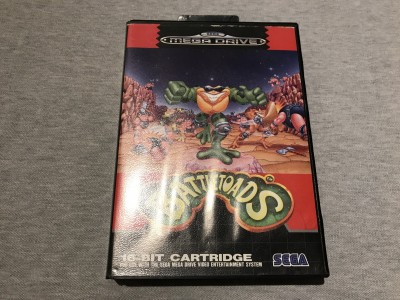 Sega megadrive game battletoads - complete