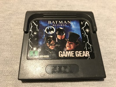 Sega gamegear game Batman returns