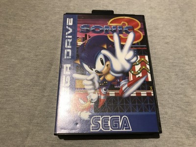 Sega megadrive game sonic 3 - complete