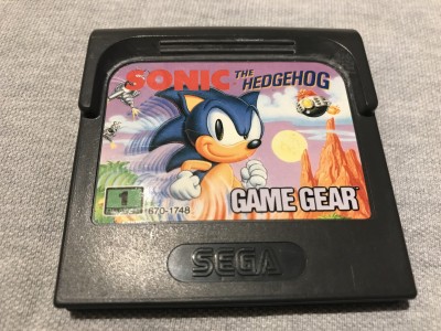 Sega gamegear game Sonic