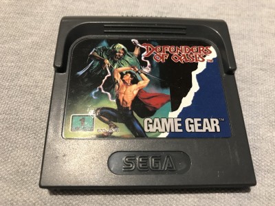 Sega gamegear game Defender of oasis