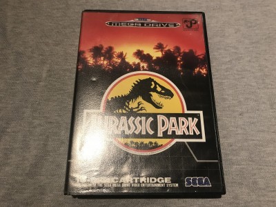 Sega megadrive game jurassic park - complete