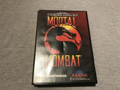 Sega megadrive game Mortal kombat - complete