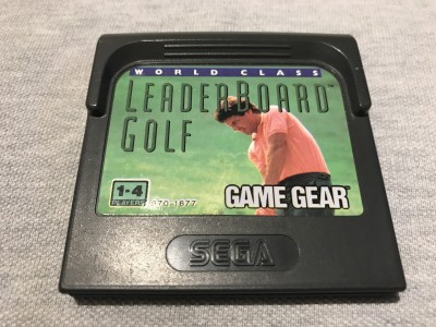 Sega gamegear game world class leaderboard golf