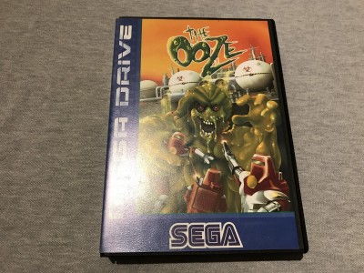 Sega megadrive game the ooze - complete