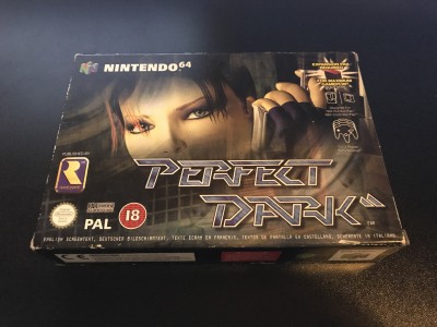 Nintendo 64 n64 game perfect dark boxed and complete