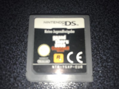 Nintendo ds game grand theft auto chinatown wars