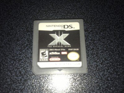 Nintendo ds game x-men the official game