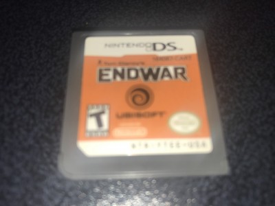 Nintendo ds game tom clancys endwar