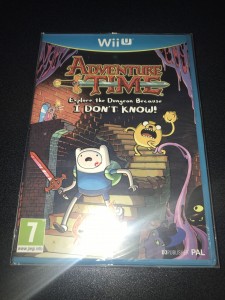 Wii U game adventure time: explore the dungeon because i dont know brand new sealed