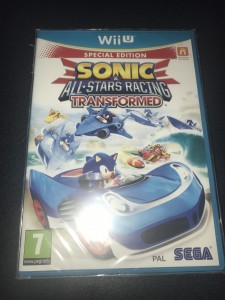 Wii u Sonic all-stars racing transformed brand new and sealed