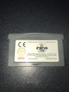 Gameboy advance gba game fifa 2005