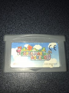 Gameboy advance gba game super mario advance