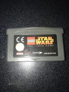 Gameboy advance gba game lego starwars