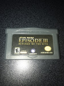 Gameboy advance gba game starwars episode iii 3 revenge of the sith