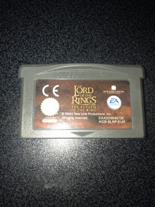 Gameboy advance gba game lord of the rings return of the king