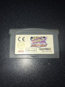 Gameboy advance gba game street fighter 2 revival