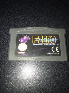 Gameboy advance gba game f-zero maximum velocity