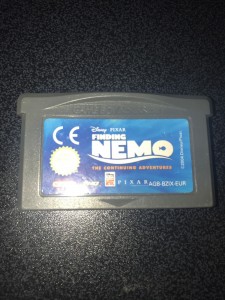 Gameboy advance gba game finding nemo