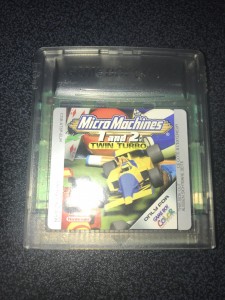 Nintendo gameboy color game micro machines 1&2 twin turbo