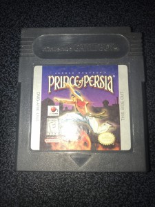 Nintendo gameboy color game prince of persia