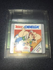 Nintendo gameboy color game asterix obelix