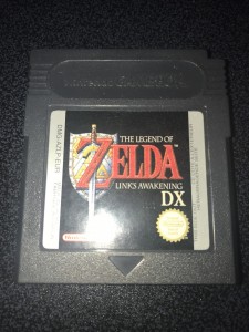 Nintendo gameboy color game Zelda links awakening dx