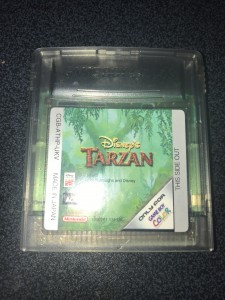 Nintendo gameboy color game tarzan