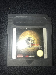 Nintendo gameboy color game mortal kombat iv 4