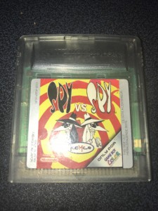 Nintendo gameboy color game spy vs spy