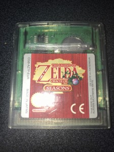 Nintendo gameboy color game Zelda oracle of seasons