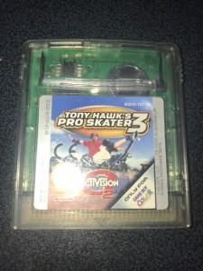 Nintendo gameboy color game tony hawks pro skater 3