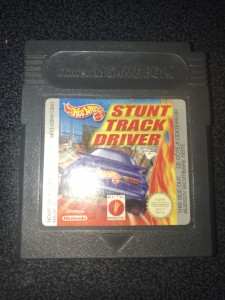 Nintendo gameboy color game hot wheels stunt track driver