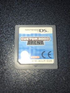 Nintendo ds game custom robo arena