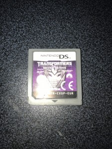 Nintendo ds game transformers revenge of the fallen