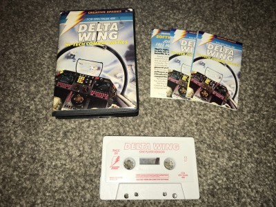 zx spectrum game delta wing - creative sparks