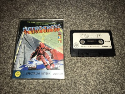 Zx spectrum game metrocross - namco