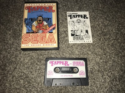 zx spectrum game tapper - sega - us gold