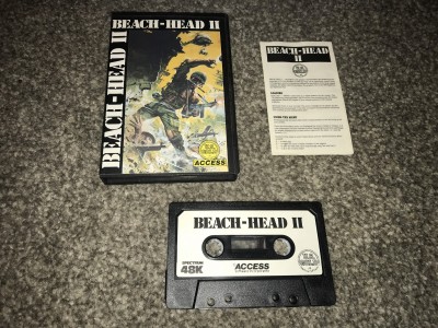 zx spectrum game Beach head 2 - access us gold