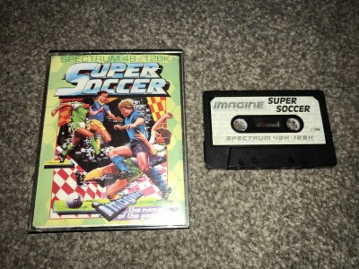 Zx spectrum game super soccer - imagine